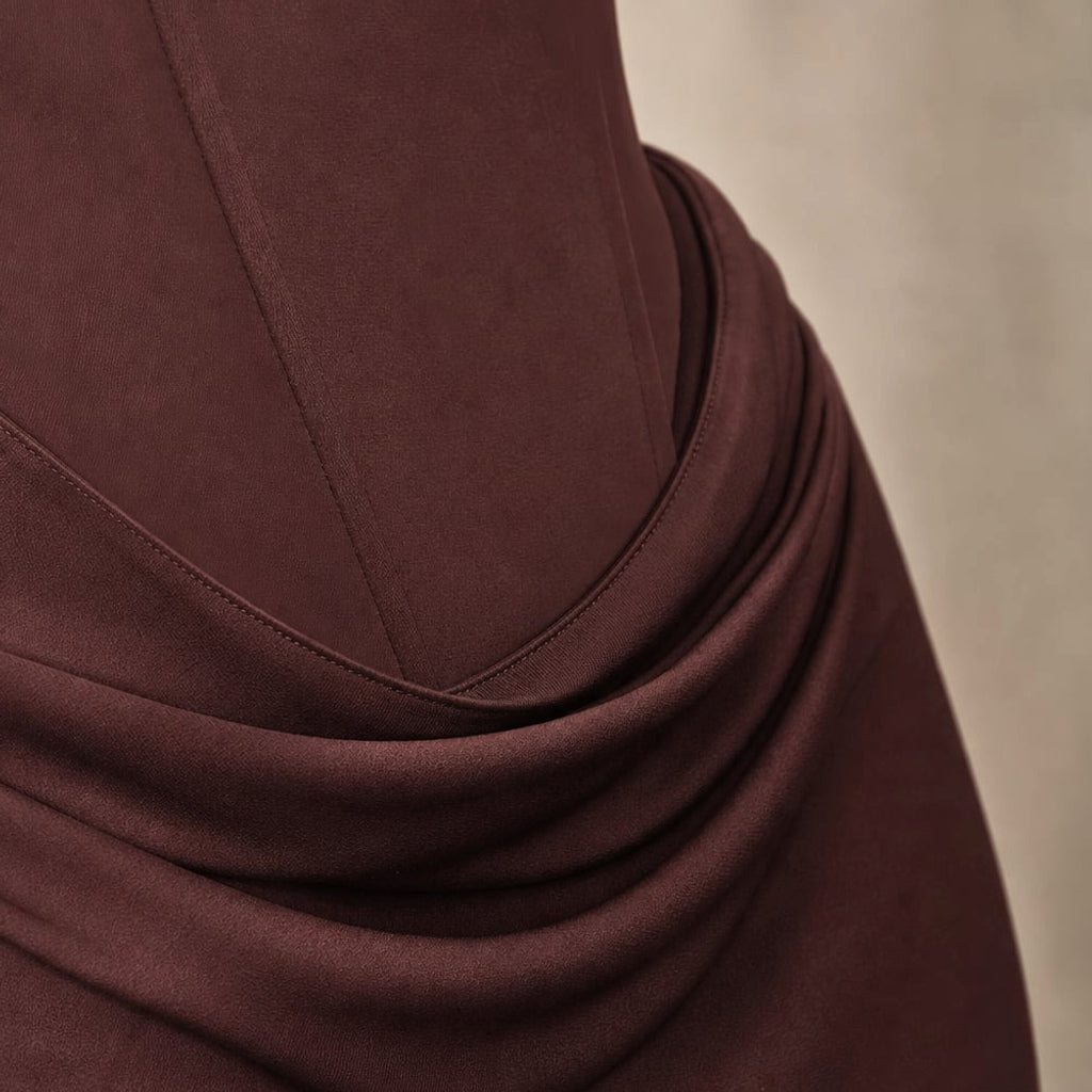 Vestido maxi bodycon espalda abierta hasta el piso – Labetina