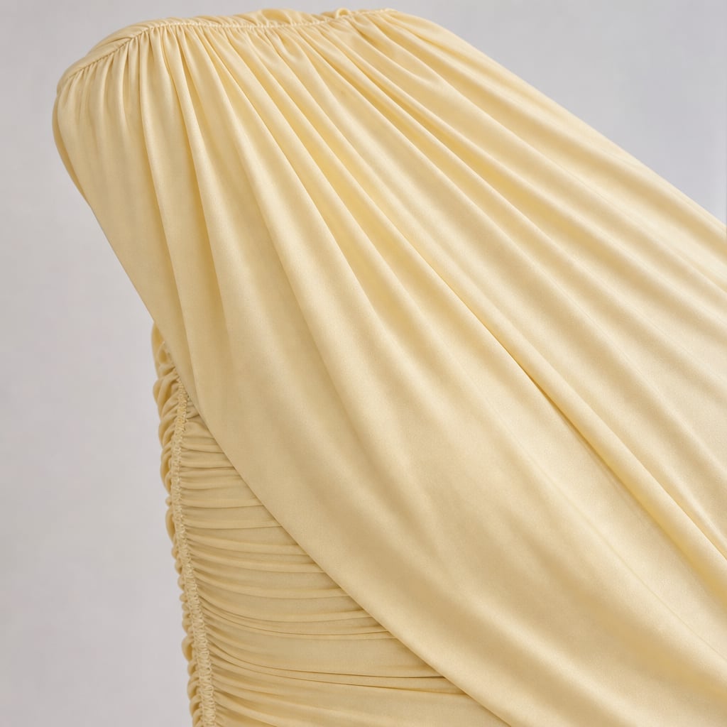 Vestido maxi de maternidad hombro asimétrico – Labetina